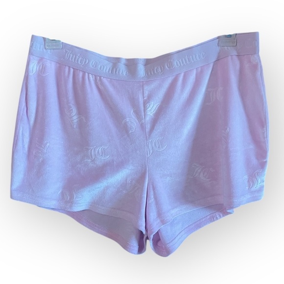 Juicy Couture Other - Juicy Couture Women’s XL Pink Velour Sleep Shorts